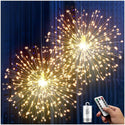 Waterproof 180 LED Fireworks Shaped Garden Lamps