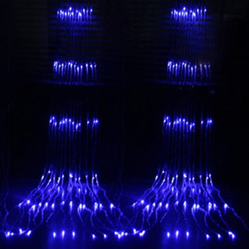 Decorative Waterfall Style Meteor Shower String Lights