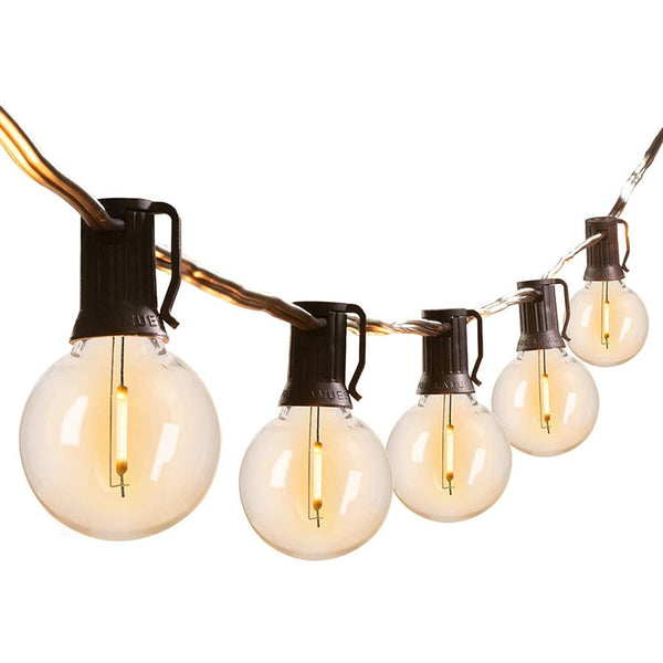 Edison Style Patio String Lights Set of 50 Bulbs