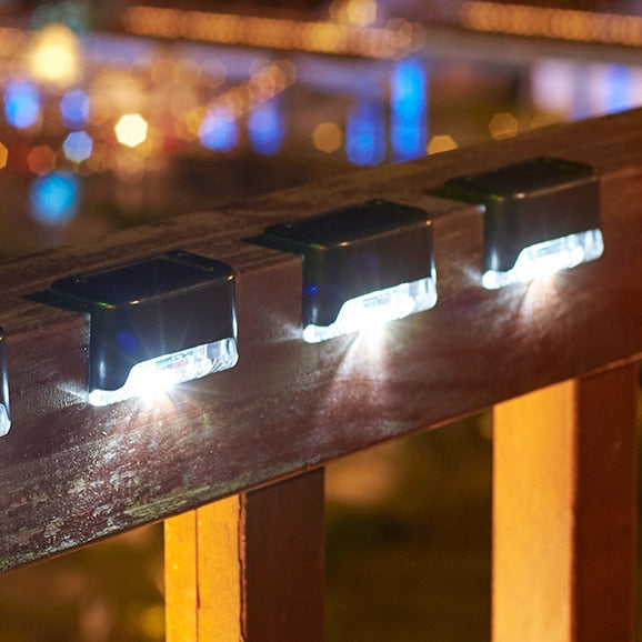 Waterproof 20 Piece Set of Solar Stair Lights